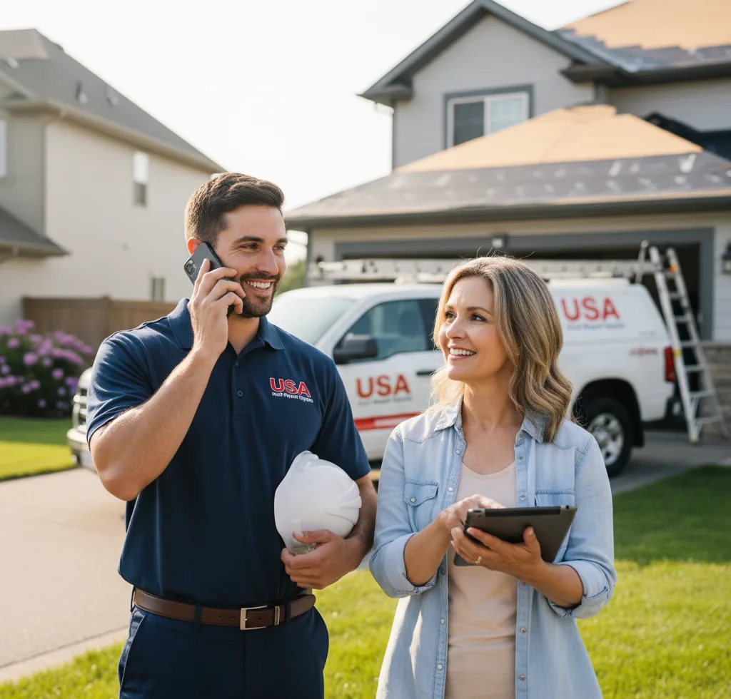 USA Roof Repair Experts customer support in Agawam Town